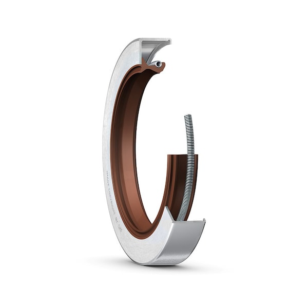 FKM, double lip, Wave oil seal